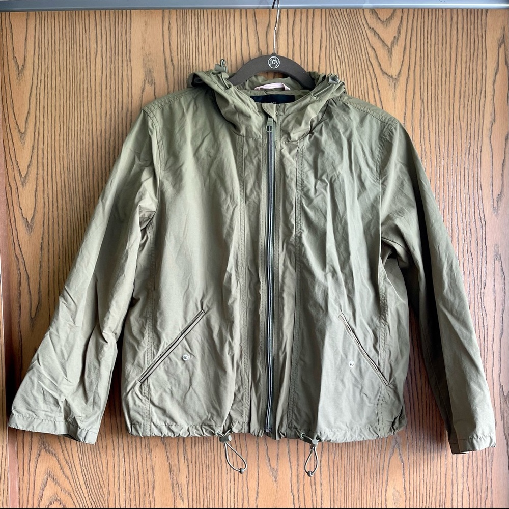 J. Crew Cropped Windbreaker